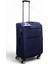 Lacivert Kabin (Küçük) Orta ve Büyük Boy 3'lü Carry-On Lüks Kumaş Valiz Seti ES0052 2