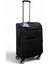 Siyah Kabin (Küçük) Orta ve Büyük Boy 3'lü Carry-On Lüks Kumaş Valiz Seti ES0052 2