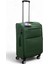 Haki Kabin (Küçük) Orta ve Büyük Boy 3'lü Carry-On Lüks Kumaş Valiz Seti ES0052 2