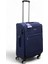 Lacivert Kabin (Küçük) Orta ve Büyük Boy 3'lü Carry-On Lüks Kumaş Valiz Seti ES0011 2