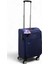 Lacivert Kabin (Küçük) Orta ve Büyük Boy 3'lü Carry-On Lüks Kumaş Valiz Seti ES0011 3