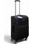 Siyah Kabin (Küçük) Orta ve Büyük Boy 3'lü Carry-On Lüks Kumaş Valiz Seti ES0011 2