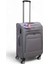 Gri Kabin (Küçük) Orta ve Büyük Boy 3'lü Carry-On Lüks Kumaş Valiz Seti ES0043 2