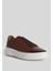 Tommy Erkek Deri Sneaker Ayakkabı Taba 111230187 2