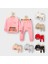 Baby Marka Baskılı Borberi Desen Ikili Takım Unisex 6-24 Ay 1