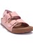 S961 Pembe Ortopedik Günlük Kız Çocuk Spor Sandalet 1