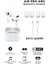 Air Pro Anc Gürültü Engelleyici Bluetooth Kulaklık Ios ve Android Uyumlu Kablosuz Kulaklık 3