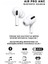Air Pro Anc Gürültü Engelleyici Bluetooth Kulaklık Ios ve Android Uyumlu Kablosuz Kulaklık 4