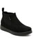 Kadın Bot 45 U33 Vx Fly Flot Cloth Woman Ankle Boot Black 1