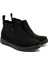 Kadın Bot 45 U33 Vx Fly Flot Cloth Woman Ankle Boot Black 2