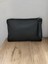 Kadın Siyah Düz El Askılı Portföy Clutch Çanta 2
