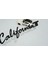 California T Bagaj Siyah Yazı Logo Amblem Ferrari Ile Uyumlu 1