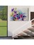 - Modern Sanat Soyut Çiçekler Dekoratif Kanvas Duvar TABLO-3650 5