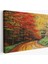 - Orman Yolu Yağlıboya Görünüm Dekoratif Kanvas Duvar TABLOSU-3764 2