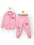 Baby Marka Baskılı Tomm Desen Kapşonlu Fermuarlı Ikili Takım Unisex 1-5 Yaş 1