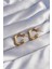 316L Çelik Gold Renk Içi Boş Bubble Kalp Küpe - TJ-BKP9051 1