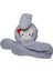Kız Çocuk Lila Renk Hello Kitty Figürlü Pompalı ve Sesli Oynar Kulak Kışlık Peluş Kulaklık 1
