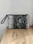 Kadın Desenli El Askılı Portföy Clutch Çanta 1