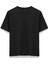 Siyah Unisex Oversize Tişört 2