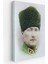 - Atatürk Portre Tablosu Mustafa Kemal Atatürk Dikdörtgen Dekoratif Kanvas Tablo-Cf-56 2