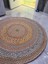 Etnik Desen Tasarım Paspas Kilim 100CMX100CM 4