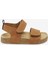 Tan Brown Corkbed Comfort Sandalet 1