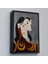 - Çerçeveli Pablo Picasso - Kahverengi Elbiseli Kadının Büst TABLOSU-8086 1