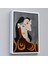 - Çerçeveli Pablo Picasso - Kahverengi Elbiseli Kadının Büst TABLOSU-8086 4
