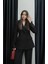 Siyah Premium Blazer Ceket Pantolon Takım 3