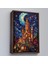 - Çerçeveli Modern Peri Masalı Kanaviçe Vitray Kale TABLOSU-7983 2