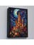 - Çerçeveli Modern Peri Masalı Kanaviçe Vitray Kale TABLOSU-7983 4