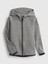 Erkek Bebek Gri GapFit Fit Tech Kapüşonlu Sweatshirt 1