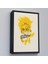 - Çerçeveli Jean-Michel Basquiat - Sarı Saçlı Isimsiz TABLO-7440 1