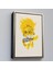 - Çerçeveli Jean-Michel Basquiat - Sarı Saçlı Isimsiz TABLO-7440 3