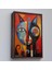 - Çerçeveli Pablo Picasso Tarzı - Soyut Renkli Kedi TABLO-7371 2