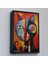 - Çerçeveli Pablo Picasso Tarzı - Soyut Renkli Kedi TABLO-7371 3