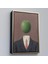 - Çerçeveli Rene Magritte - Soyut Sabit Fikir TABLOSU-7343 2