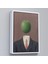 - Çerçeveli Rene Magritte - Soyut Sabit Fikir TABLOSU-7343 4