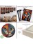 - Çerçeveli Pablo Picasso Tarzı - Soyut Renkli Kedi TABLO-7375 5