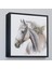 - Çerçeveli Beyaz At TABLOSU-8363 1