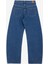 JILL Barrel Fit Orta İndigo Kadın Jean Pantolon 2
