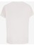 Bisiklet Yaka Baskılı Kırık Beyaz Kadın T-Shirt FC5SL-TST0376 2