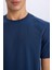 %100 Pamuk New Regular Fit Bisiklet Yaka Basic Düz Kısa Kollu Tişört V7699AZ25SP 5