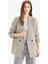 Oversize Geniş Kalıp Ceket Yaka Cepli Düğmeli Blazer Ceket C2457AX25SP 3