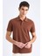 %100 Pamuk Regular Fit Polo Yaka Kısa Kollu Basic Düz Pike Kumaş Tişört C1293AX25SP 1