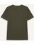 %100 Pamuk Slim Fit Dar Kesim V Yaka Basic Düz Kısa Kollu Tişört M7668AZ25SP 3