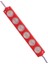 Kırmızı Modül LED 3030 24 Volt 3 Watt 1