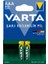 Varta Nı-Mh 1.2V 800 Mah HR03 Aaa Şarjlı 2li Ince Kalem Pil (4172) 1