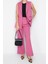 Moda Ceket Yaka Resmi Lila Regular Kalıp Yelek ve Wide Leg Geniş Paça Pantolon Dokuma Alt-Üst Takım 1