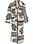 Moda Örme Regular Kalıp Uzun Kruvaze Standart Kol Vual Basic Çizgili Desen Kimono Kaftan 4
